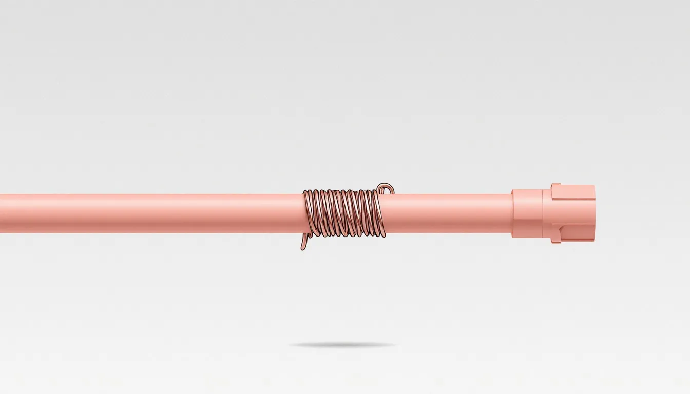 Electromagnetic water softener coil wrapped around a pipe
