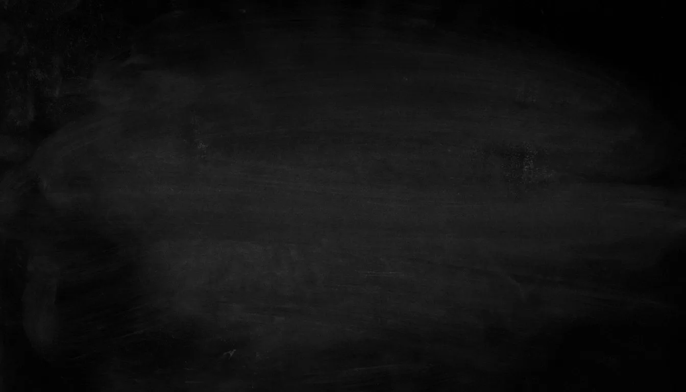 Blank dark chalkboard surface